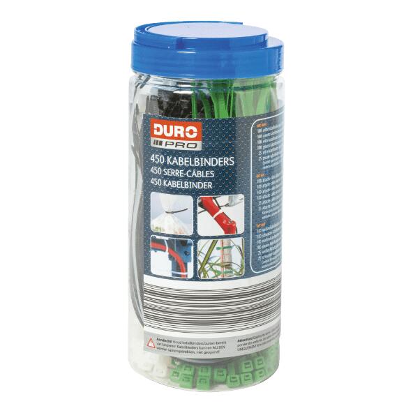 DURO PRO(R) 				Kabelbinders, 450 st.