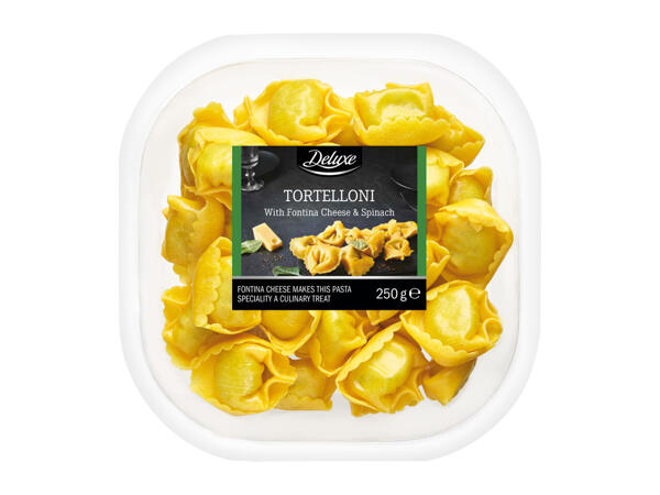 Deluxe Tortelloni with Spinach & Fontina Cheese - Lidl - Great Britain ...