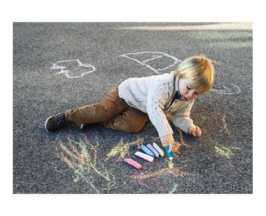 Bee Happy 
 6-Pack Bubble Wands or 48-Piece Chalk