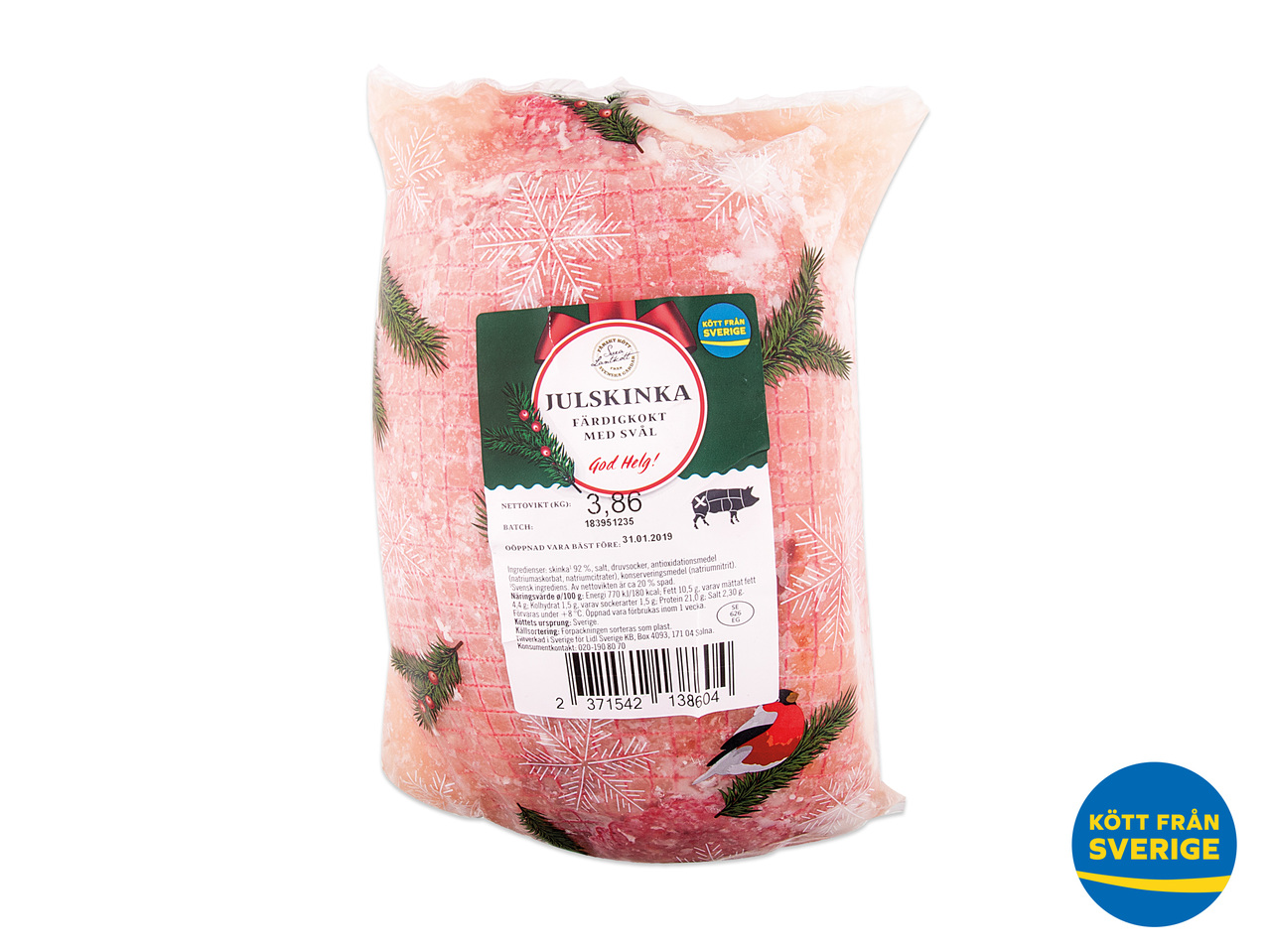 JULSKINKA, FÄRDIGKOKT