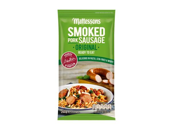 Mattessons Original Smoked Pork Sausage Ring