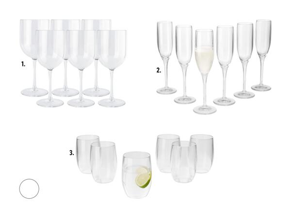 Set de verres, 6 pièces