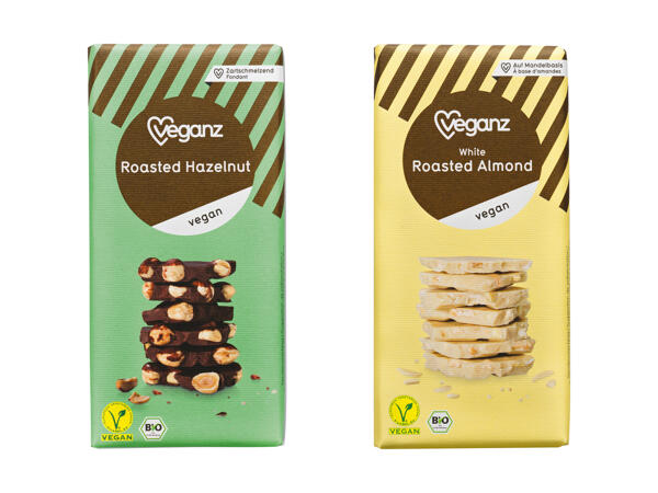 Tablette de chocolat bio Veganz