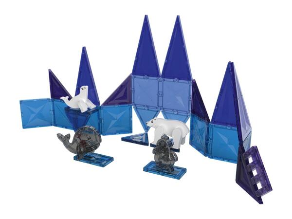 Lupilu Ice World Magnetic Building Set - 30 Piece Set