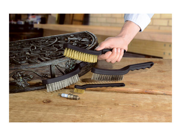 Parkside Wire Brush Set - 4 piece set