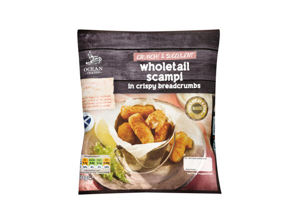 Breaded Wholetail Scampi
