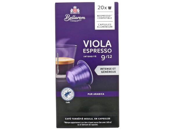 Viola espresso capsules