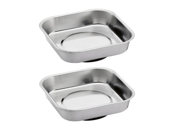 Parkside Small Square Magnetic Tray - 2 Pack