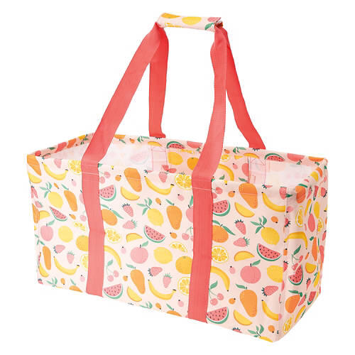 Foldable Utility Tote - Fruit Print