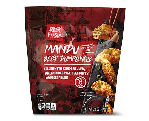 Fusia Asian Inspirations 
 Chicken or Beef Mandu