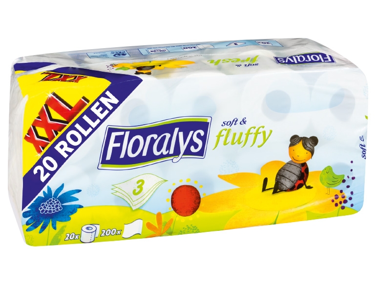 FLORALYS Toilettenpapier