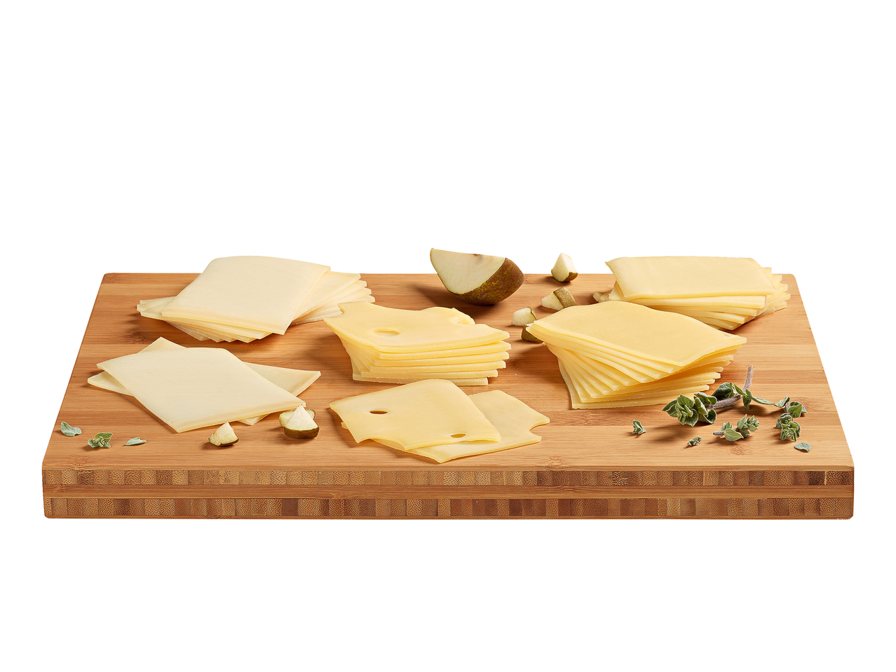 Fromage suisse en tranches
