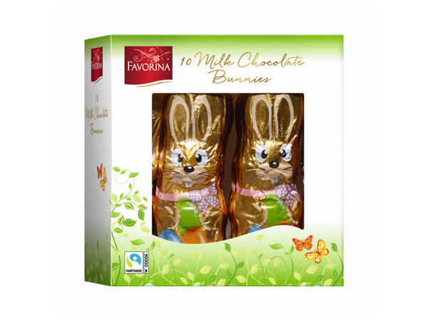 Favorina Chocolate Easter Bunnies