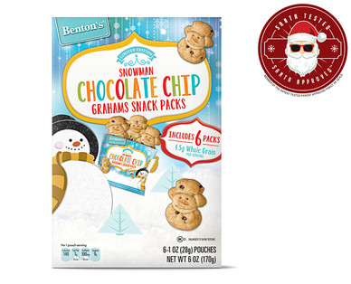 Benton's Snowman Grahams Snack Packs