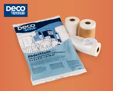 DECO STYLE Abdeckfolien-Set, 6-teilig