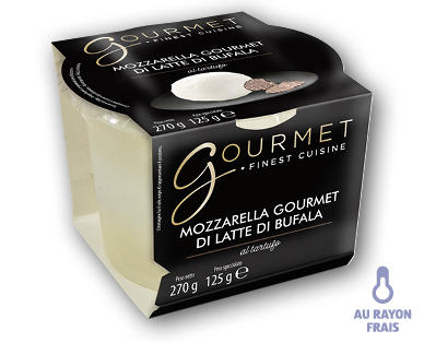 GOURMET FINEST CUISINE Mozzarella de bufflonne à la truffe