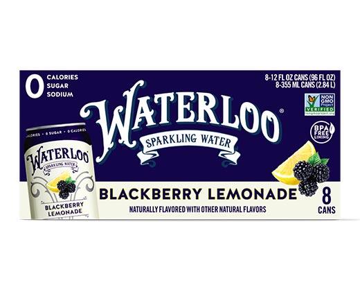 WATERLOO 
 Sparkling Water Assorted Varieties