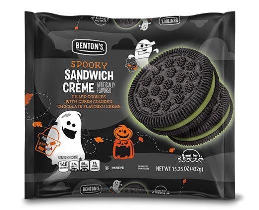 Benton's 
 Spooky Chocolate Sandwich Cremes