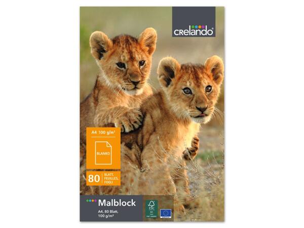 Malblock A4