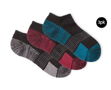 Ladies Fitness Socks 3pk