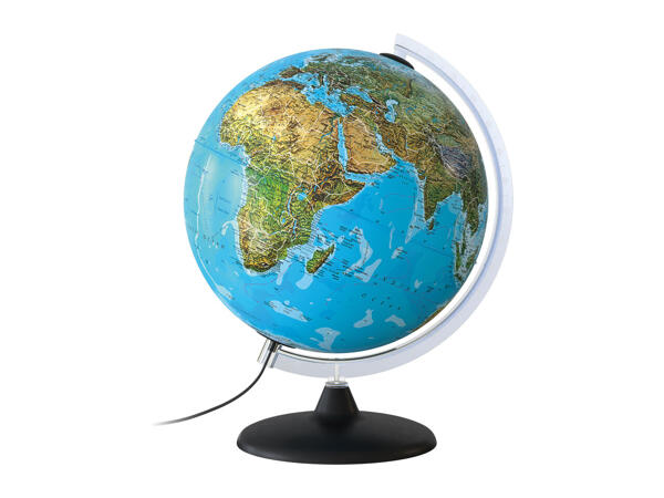 Livarno Home 30cm Illuminated Globe