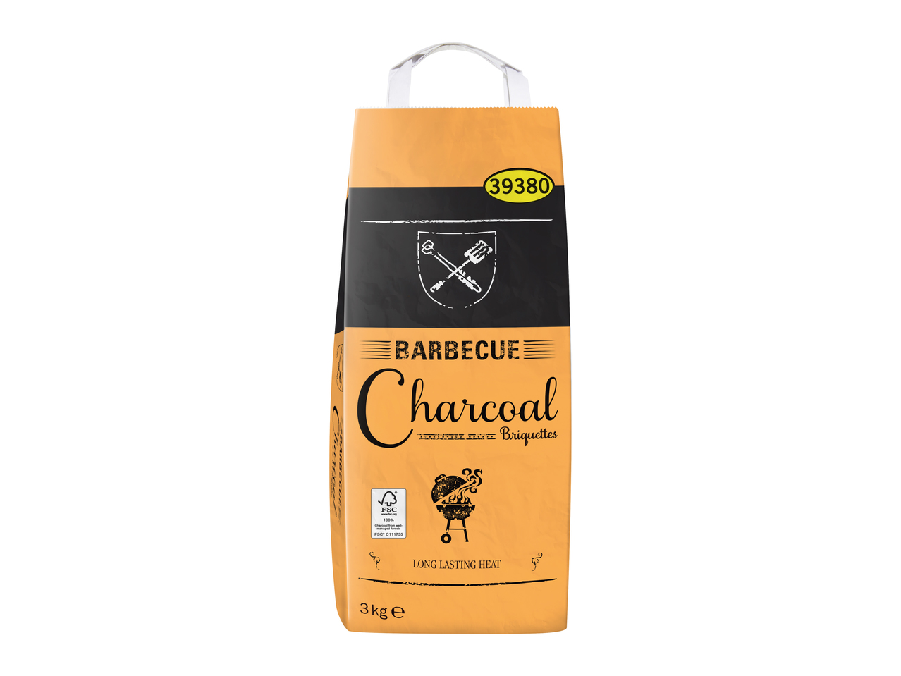 Briquettes de charbon de bois pour barbecue