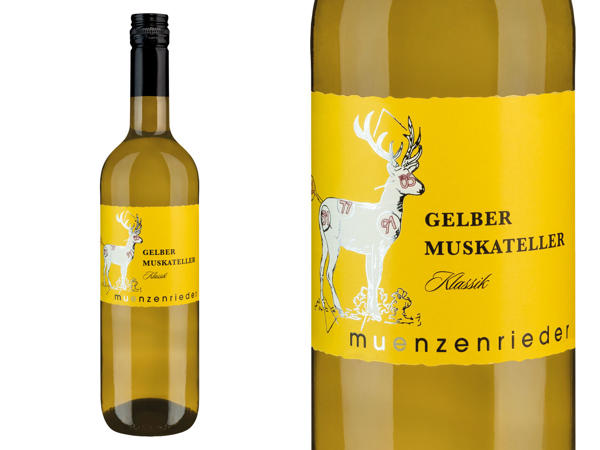 WEINGUT MÜNZENRIEDER Gelber Muskateller Klassik 2018