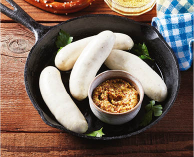 White Bavarian Sausages 530g