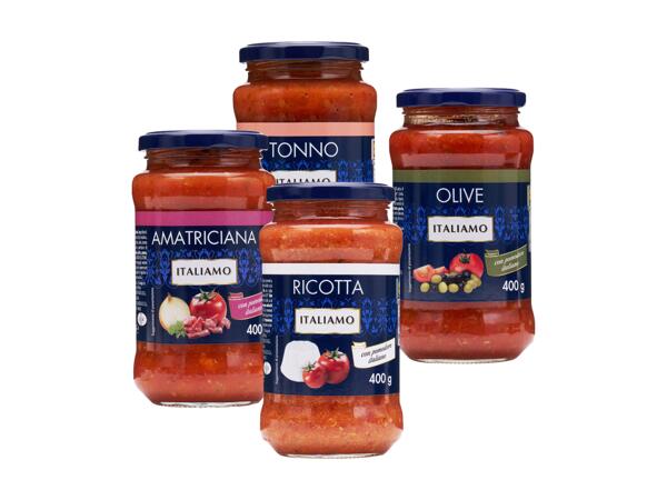 Italian pasta sauces