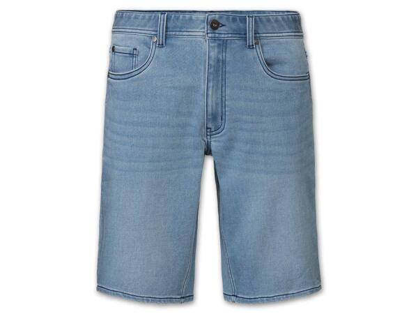 Herren Sweat Denim Bermudas