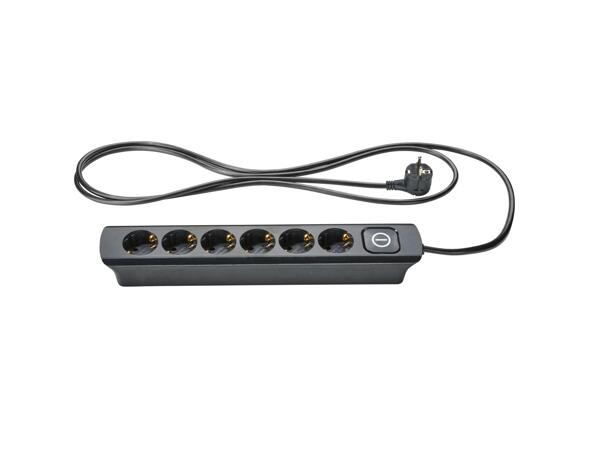 6 Socket Extension Lead