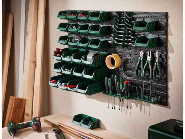 Organiser and storage set, 43 pieces