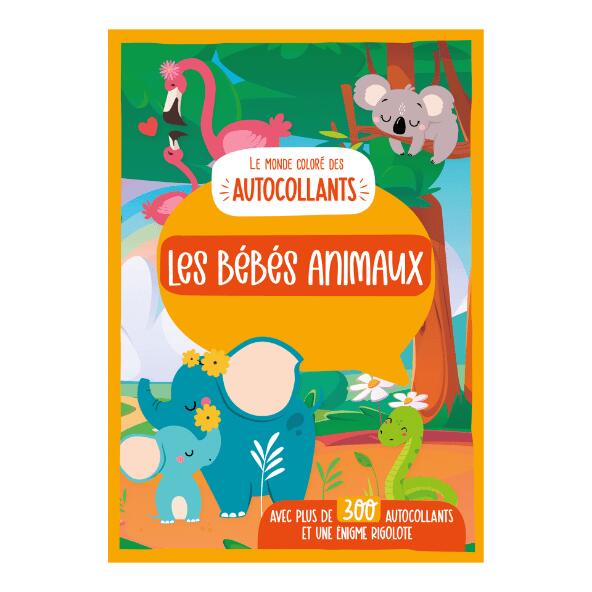 Livre d'autocollants