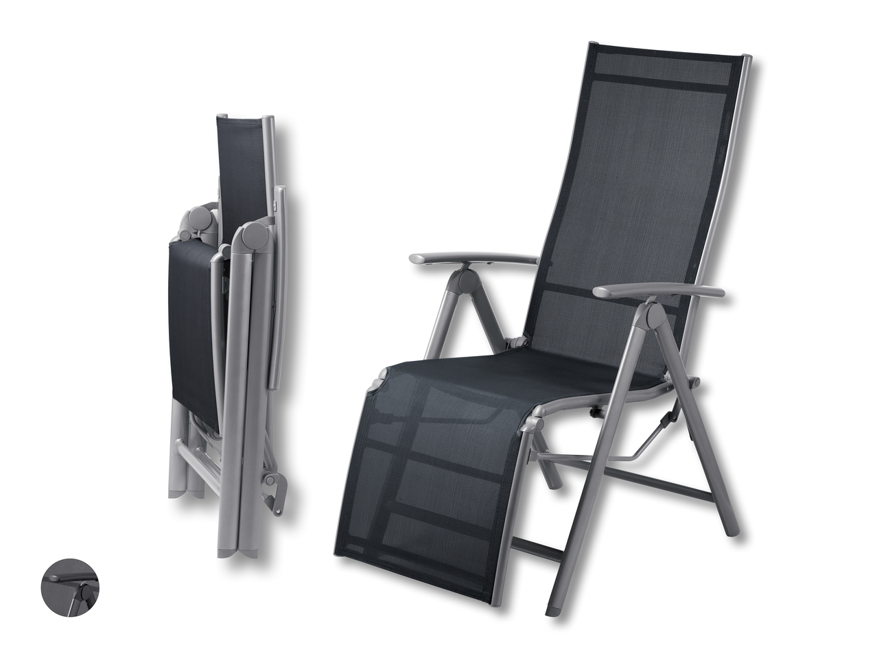 Fauteuil relax en aluminium