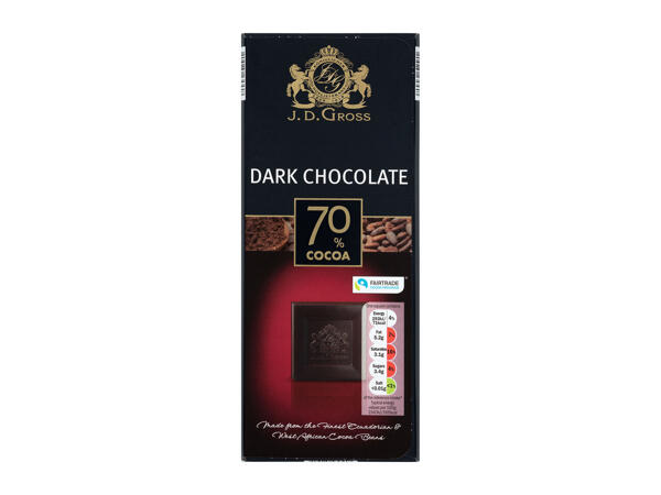 J.D. Gross Dark Chocolate 70%