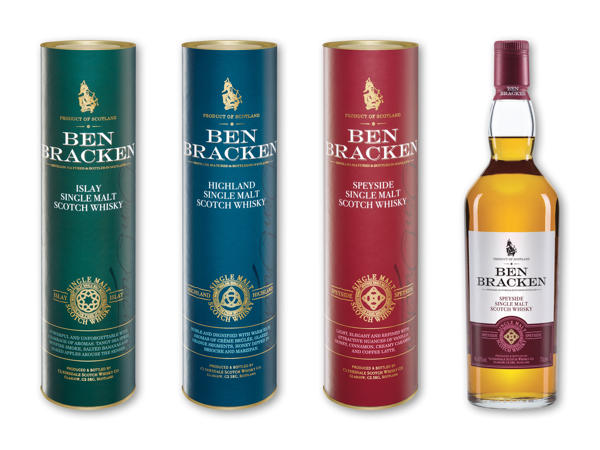 BEN BRACKEN Single Malt Scotch Whisky