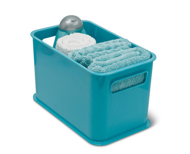 Easy Home Stackable Bathroom Bins