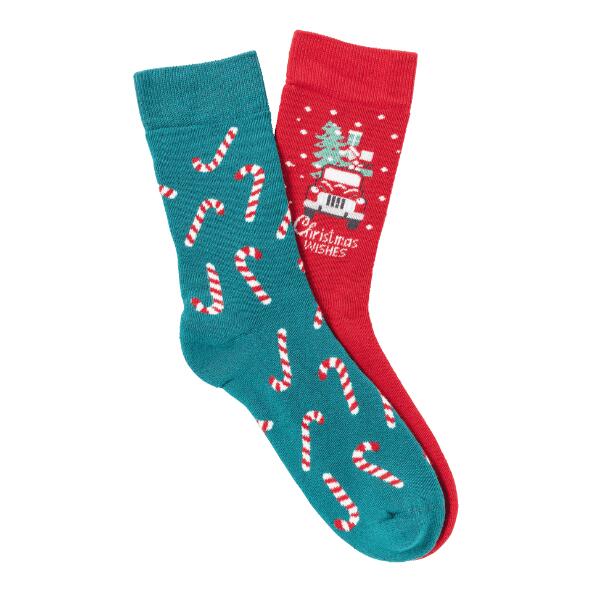 UP2Fashion(R) 				Weihnachtssocken, 2 Paar