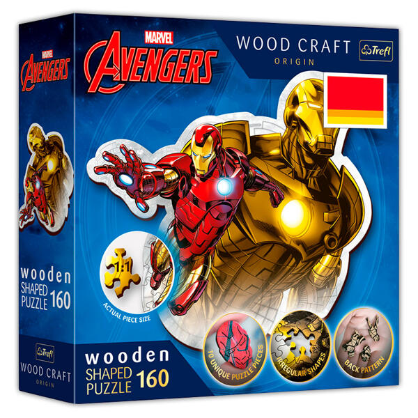 Wooden Shaped Puzzle 160tlg.