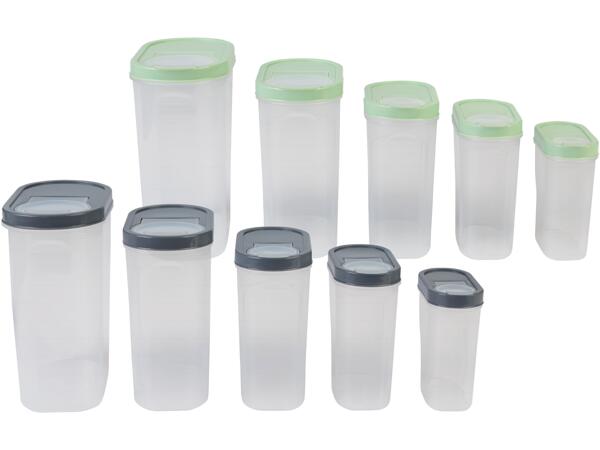 Förvaringsburkar, 5-pack