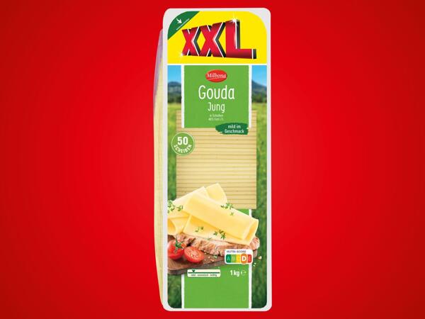 Gouda in Scheiben