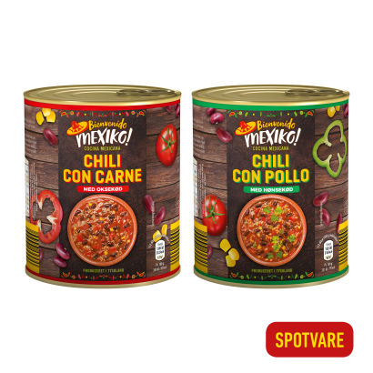Chili con carne eller pollo