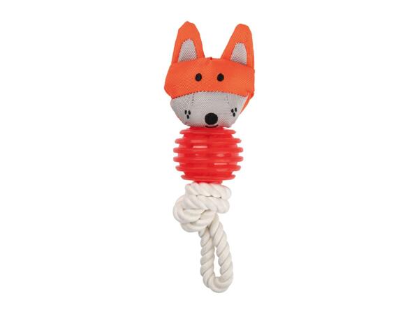 Zoofari Fox Rope Pet Toy