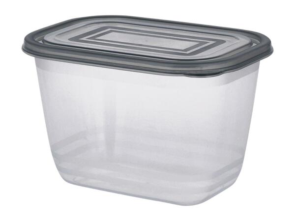 Silvercrest 1L Food Storage Containers - 8 Pack