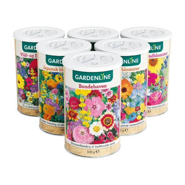 GARDENLINE Blomsterfrø på dåse