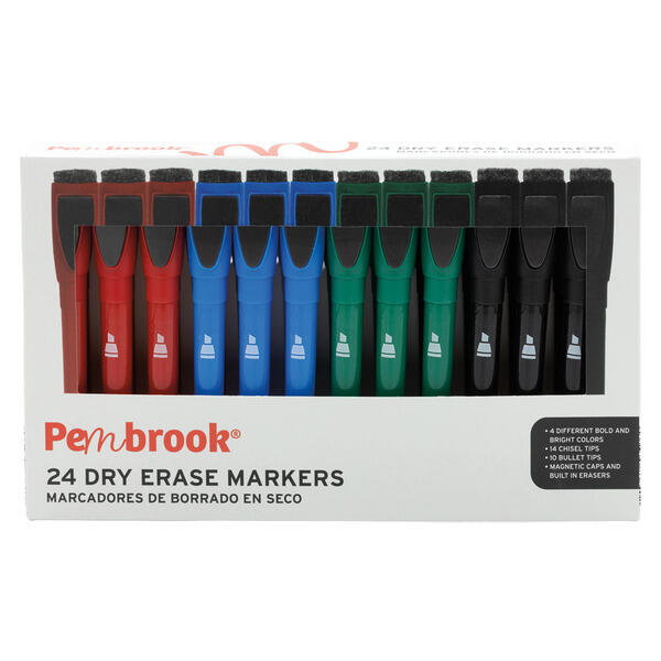 Pembrook School Color Dry Erase Markers