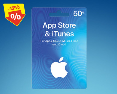 iTUNES Geschenkkarte