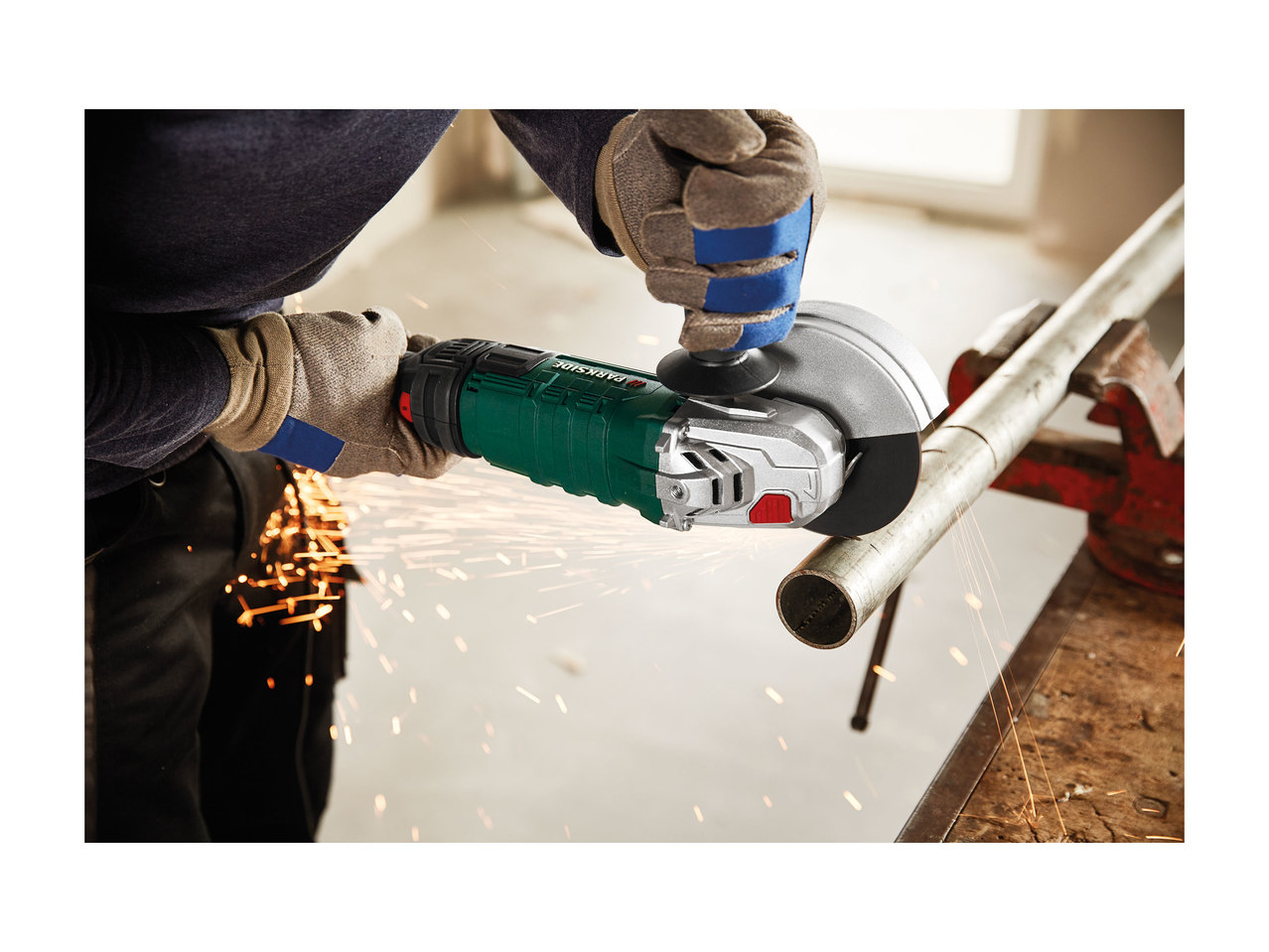 Parkside Angle Grinder1