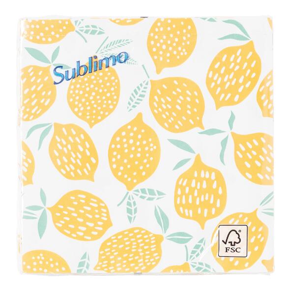 SUBLIMO(R) 				Serviettes, 20 pcs
