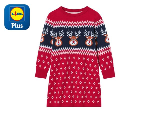 Lupilu Younger Kids' Christmas Jumper Dress